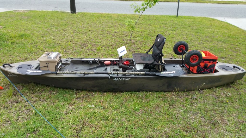 Complete kayak fishing outfit Coastal Kayak Fishing